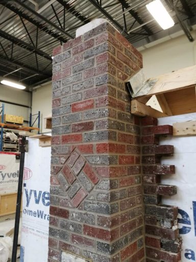 Functional chimney made by Massimo