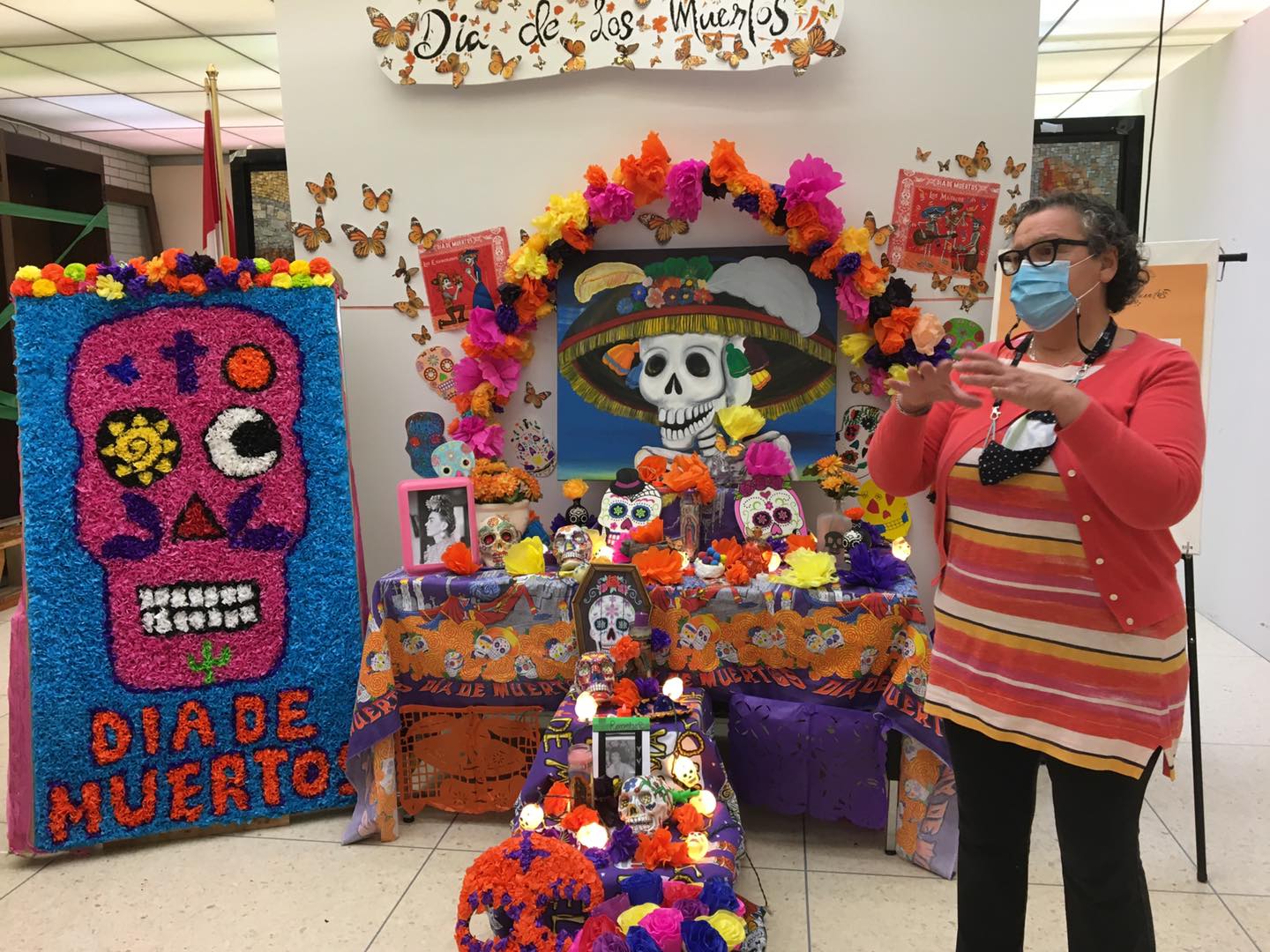 Wonderful display in preparation for Halloween