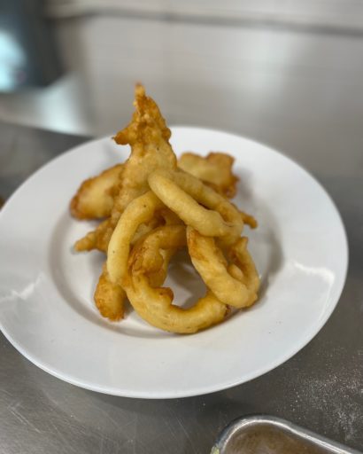 Fish and Onion Rings