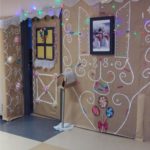 Gingerbread house from Secretarial students