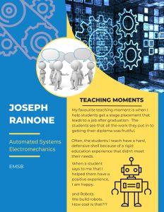 Joseph Rainone Happy Teaching Moment