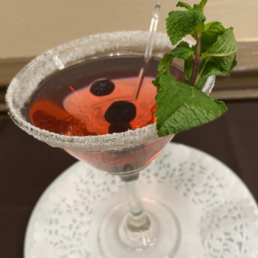 Mina's Mistletoe Martini