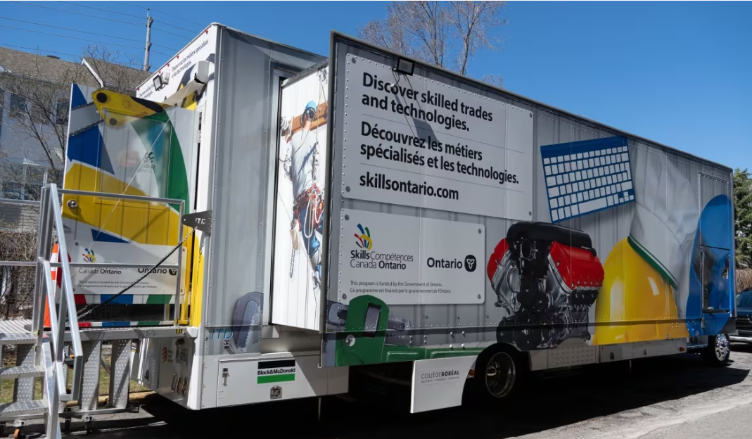 Truck promoting the skilled trades rolls through Ottawa