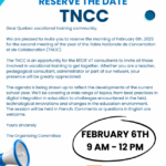 Reserve the date – TNCC 2025