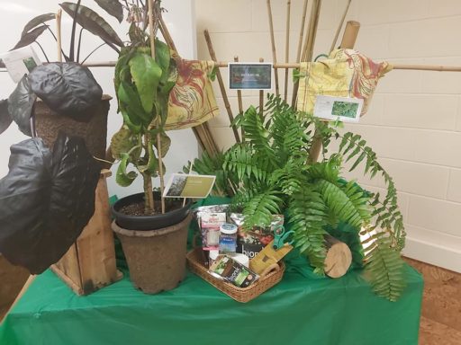 Thematic garden display - Travel to Exotic at Home