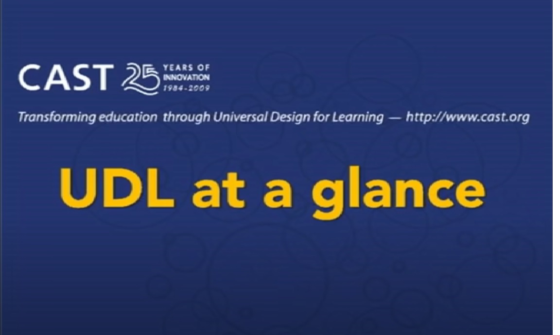 TRANSFORMING EDUCATION THROUGH UNIVERSAL DESIGN FOR LEARNING