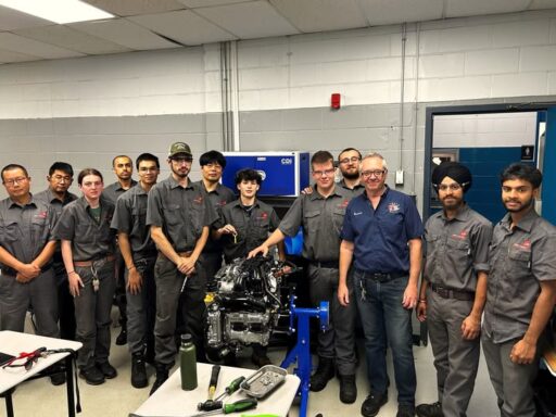 Donation of engine