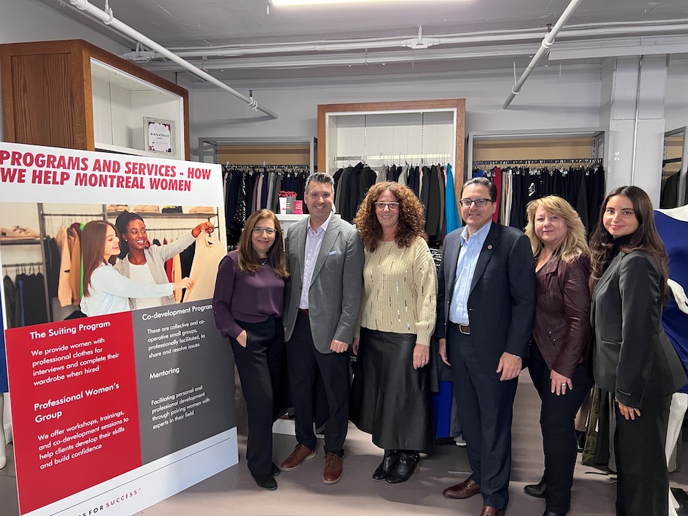 Dress for Success® Montreal Partners With EMSB Service to Business Group