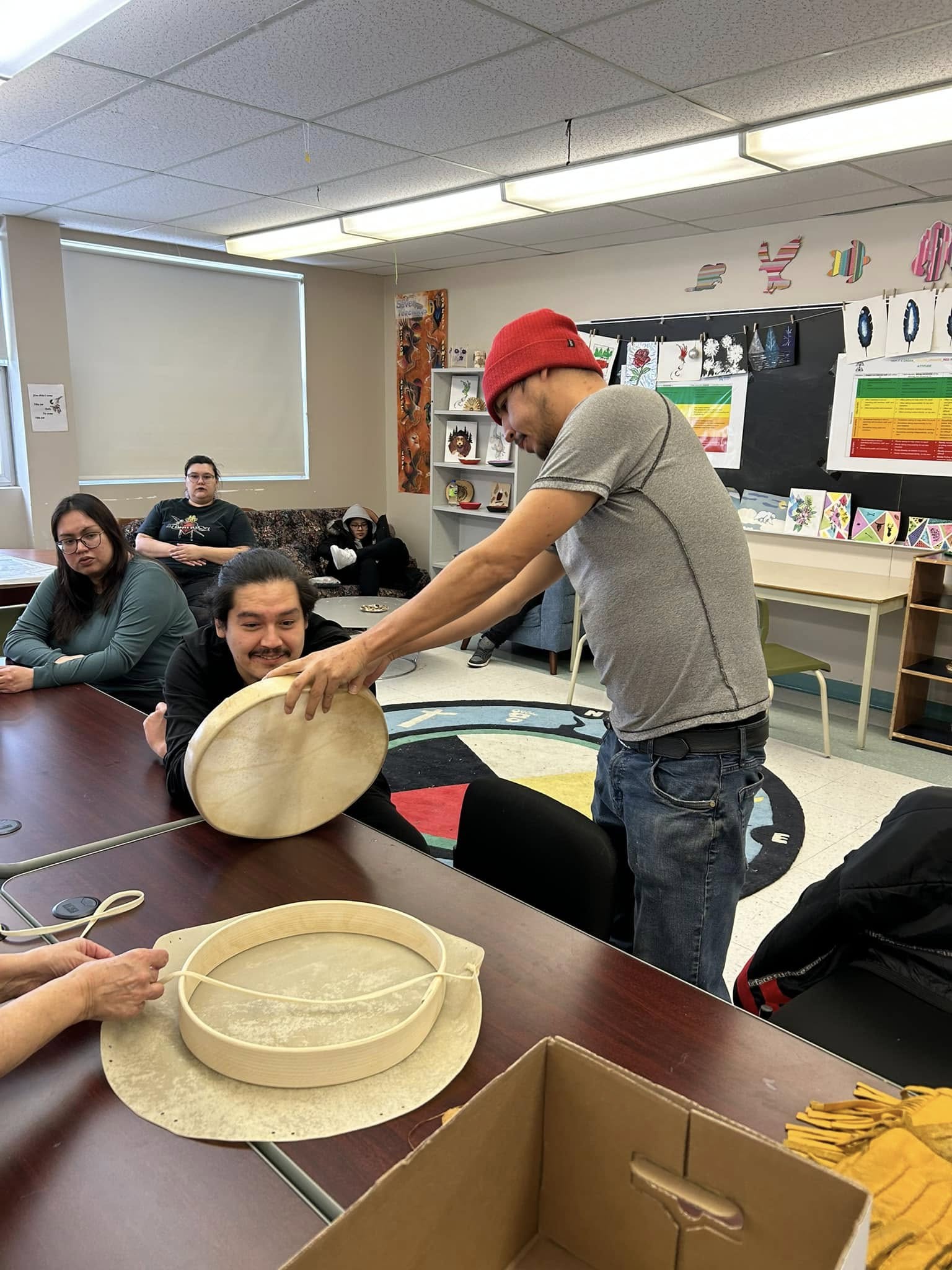 How to make traditional drums