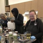 Soap-making session