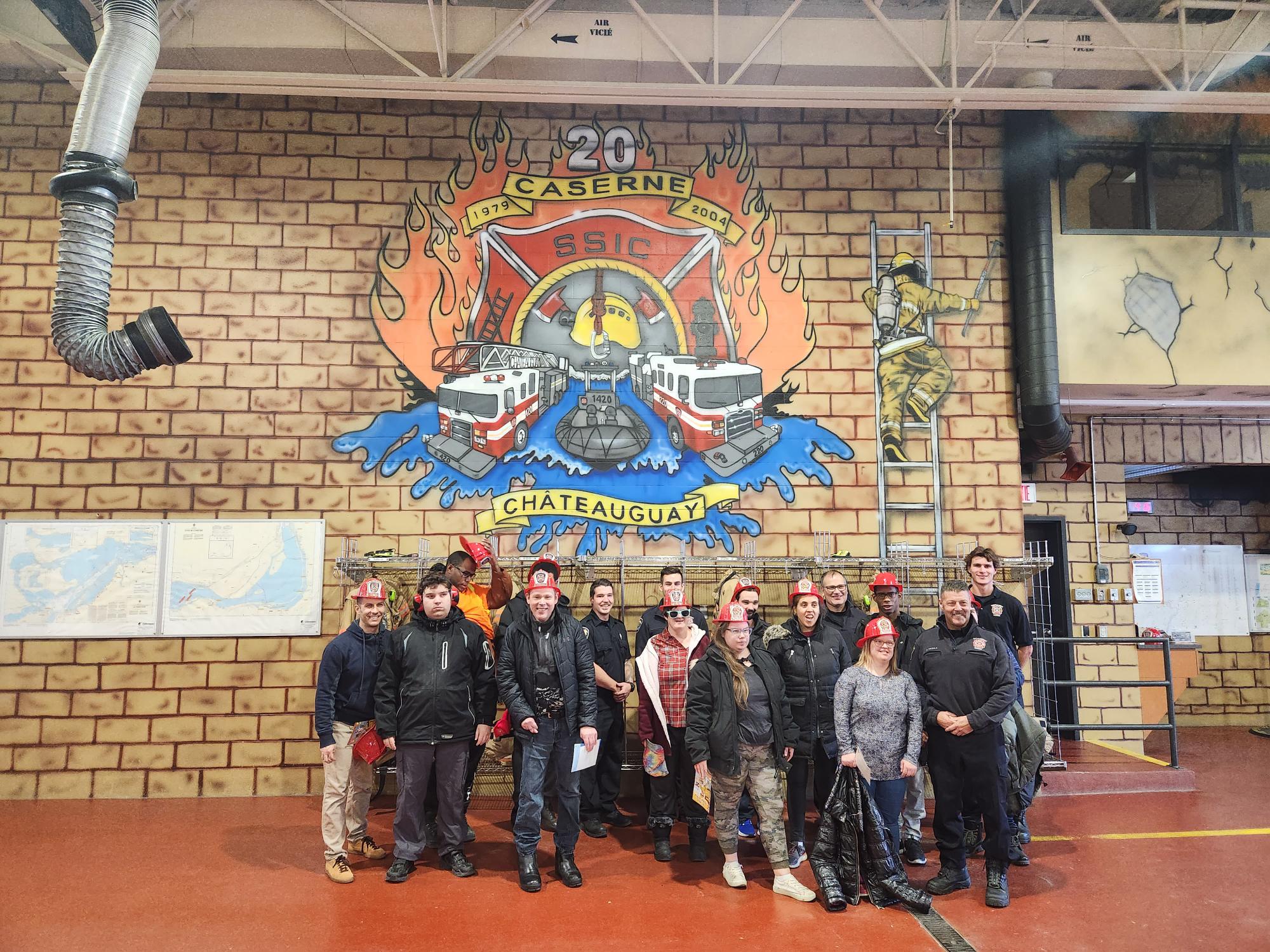 Visited the local fire station